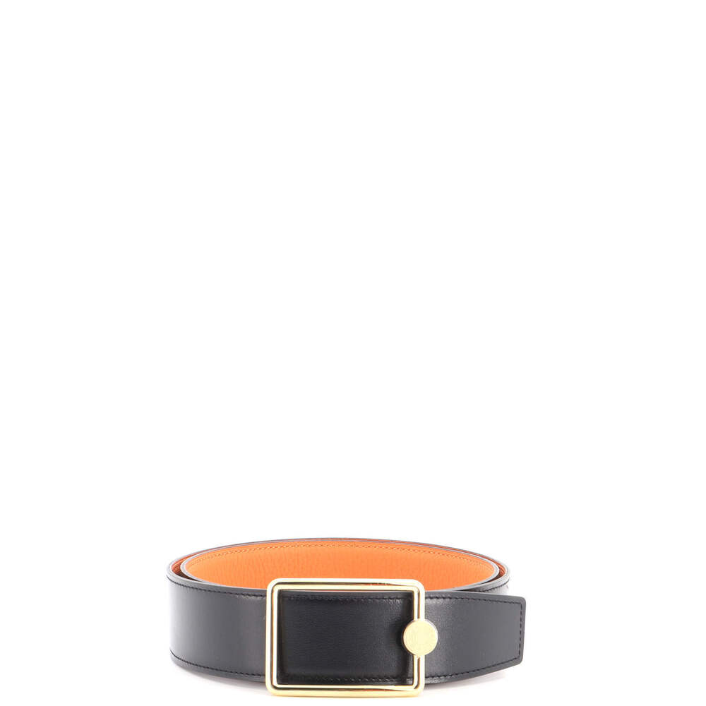 Hermes Wide Oscar Reversible Belt